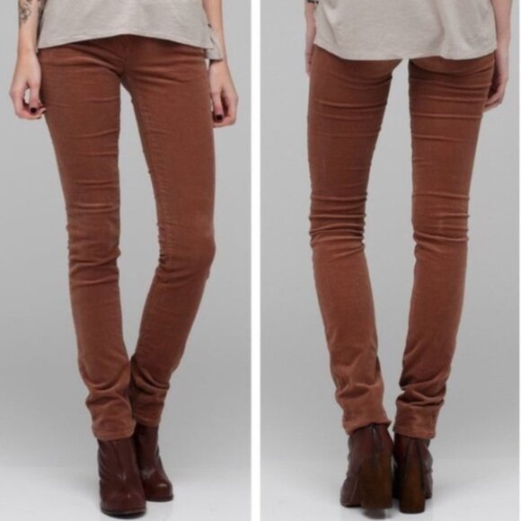 J Brand Corduroy Henna Skinny Leg Pants Size  27 - Picture 1 of 15